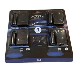 AVATAR Car Door LED welcome lights 4 PACK BLUE Acellories NEW Auto accessories